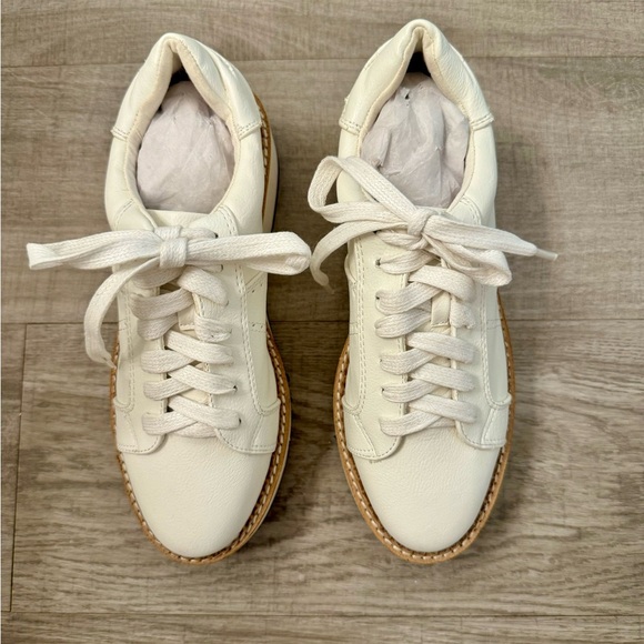 New Suzanne Platform Tennis Shoes 6 / White Y2K - Picture 4 of 12